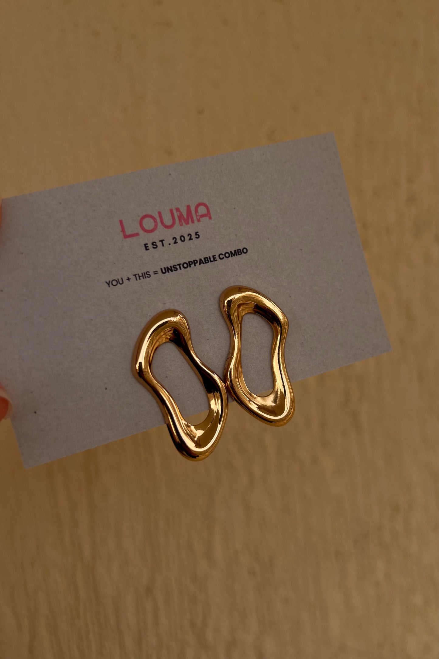Waves earrings