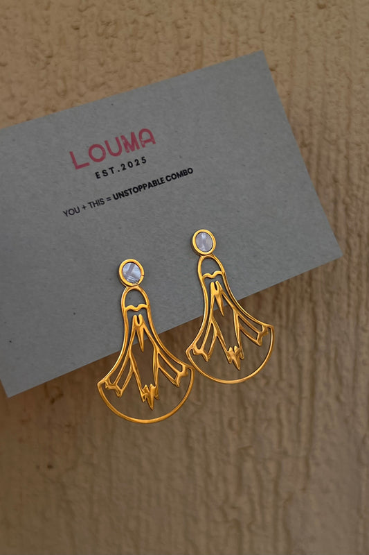the Arabian earrings