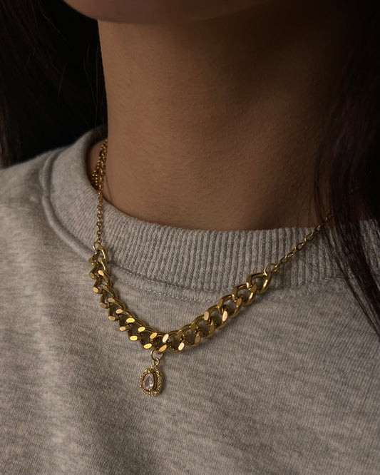 mixed-chain muse necklace