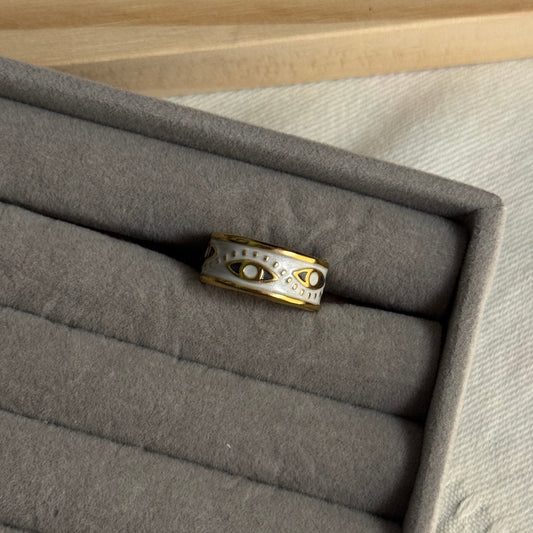 Evil Eye Band Ring