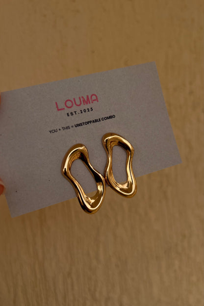 Waves earrings