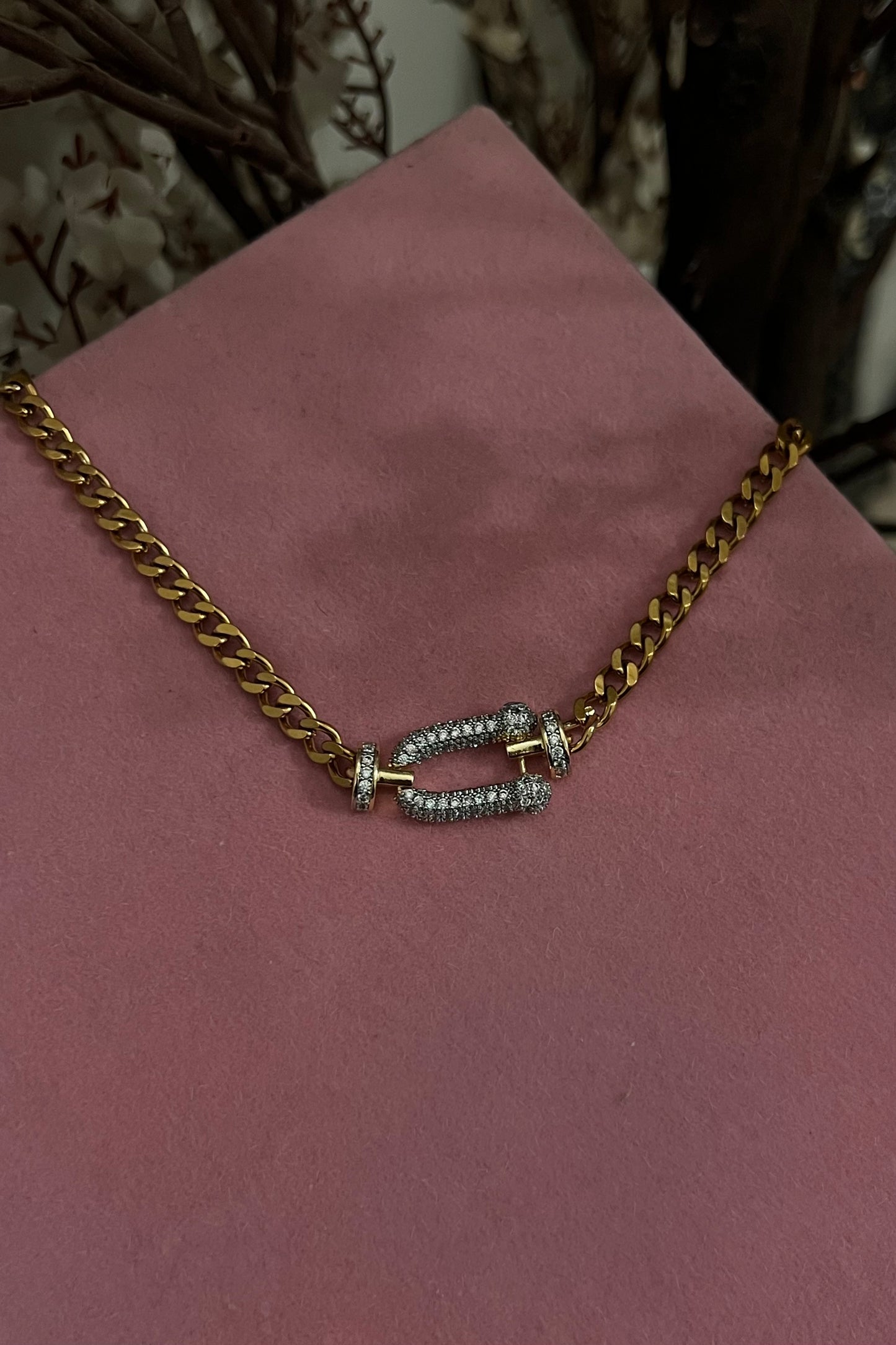 Goldxsilver tiffany necklace