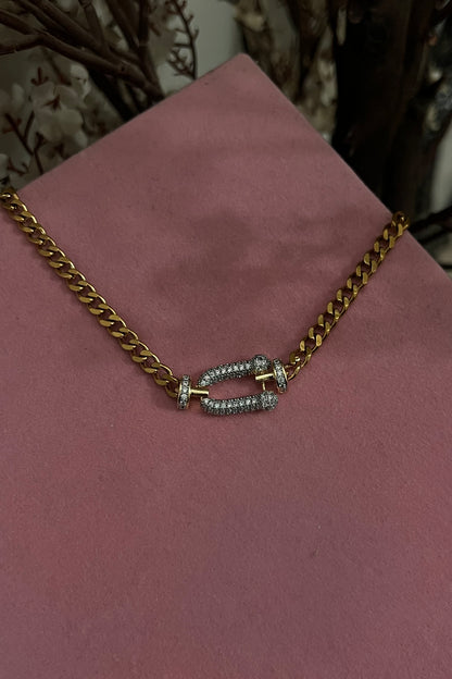 Goldxsilver tiffany necklace