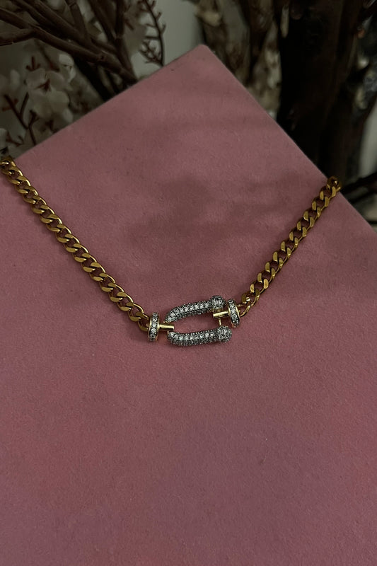 Goldxsilver tiffany necklace