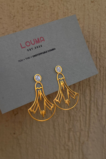 the Arabian earrings