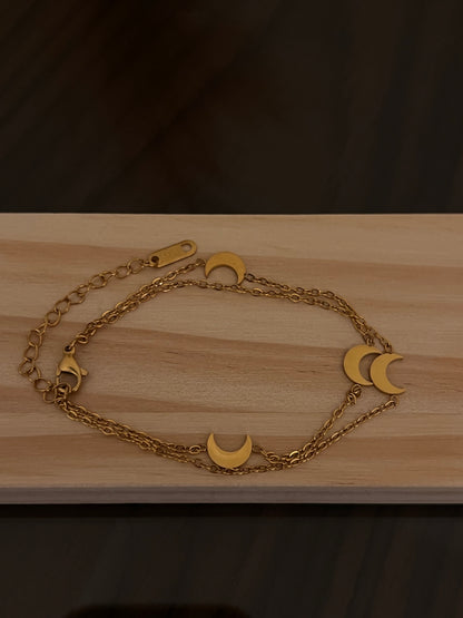2 in 1 moon bracelet