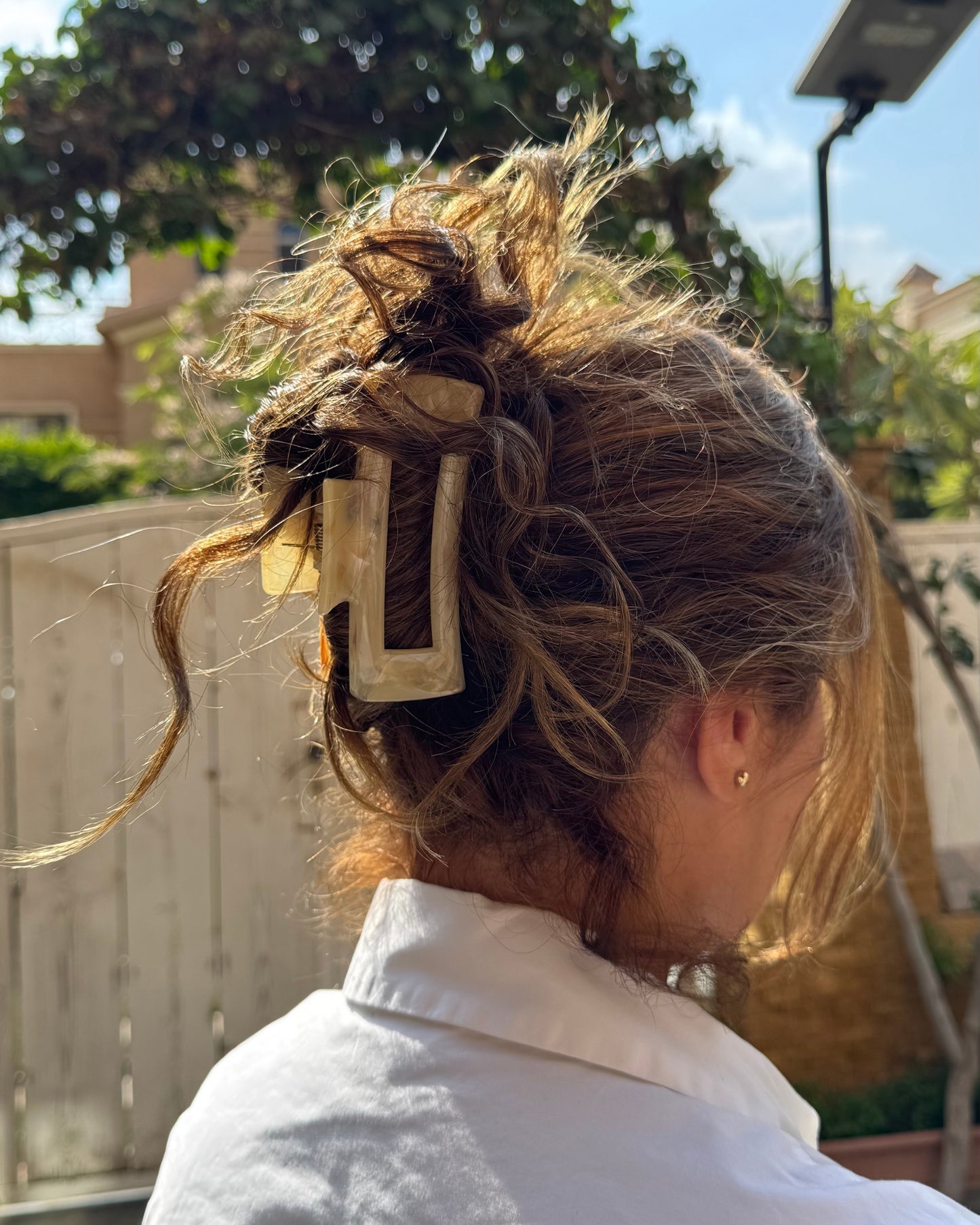 Honey Amber Clawclip