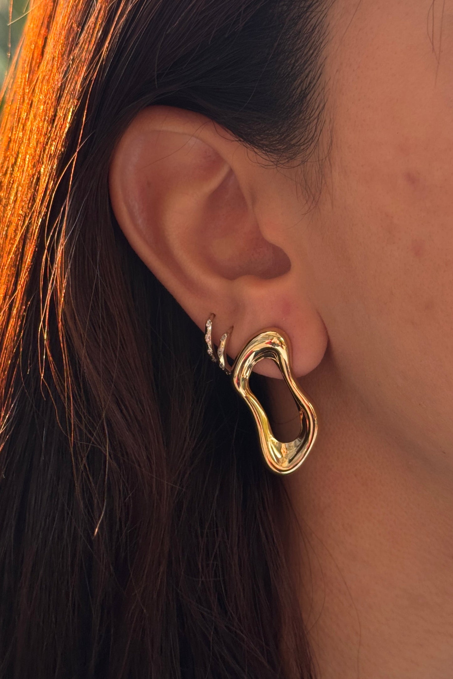 Waves earrings