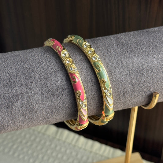 Arabesque Crystal Bangle