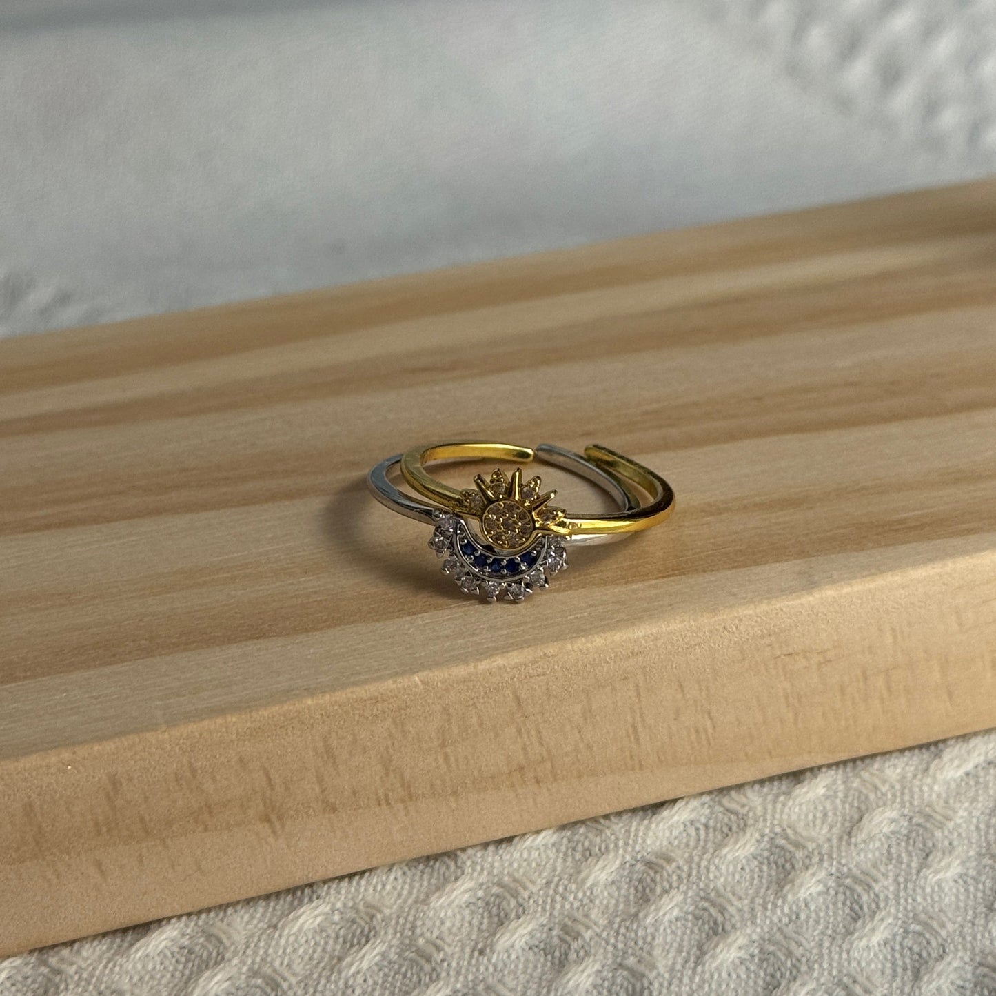 sun & moon ring