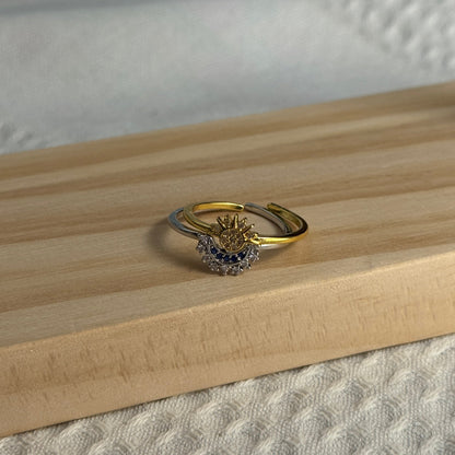 sun & moon ring