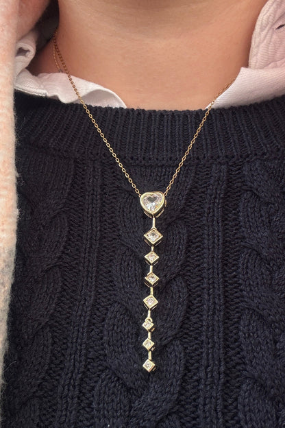 Heart Drop Necklace