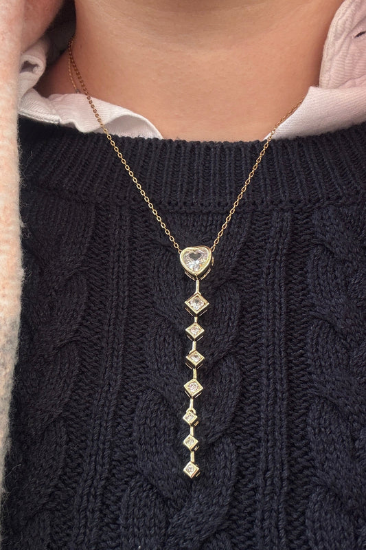 Heart Drop Necklace