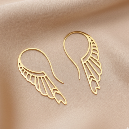 Isis wing earrings