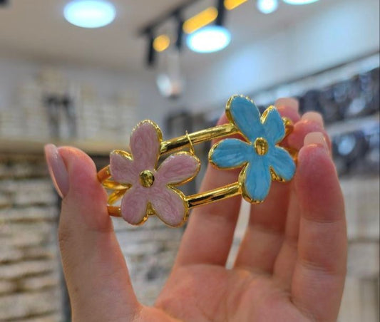 giant flower bangle #2