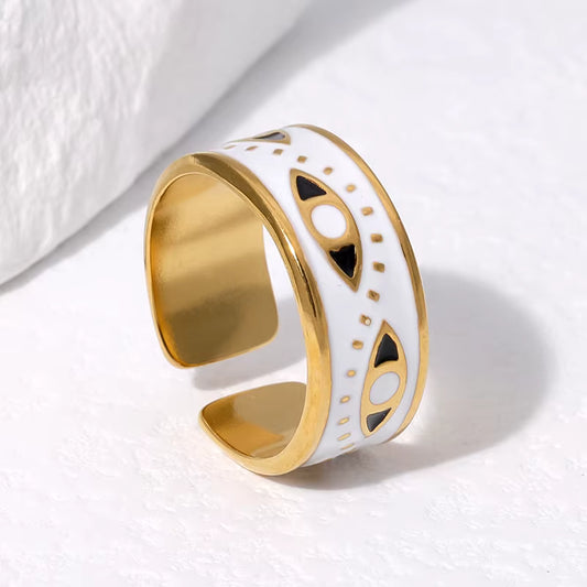 Evil Eye Band Ring