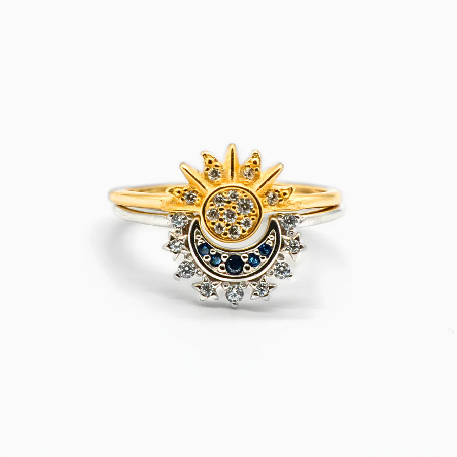 sun & moon ring